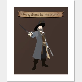 Pirate Monsters Posters and Art